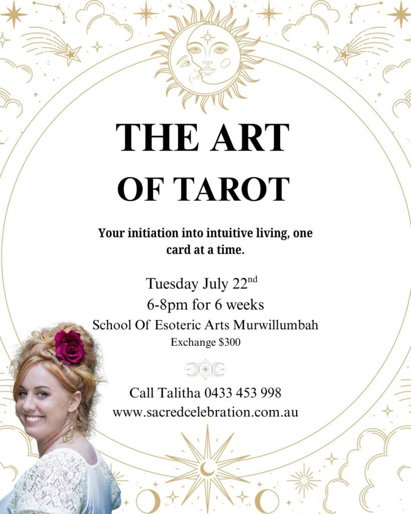 Australian Psychic Medium, Tarot Reader & Clairvoyant Talitha Marie is teaching The Tarot
